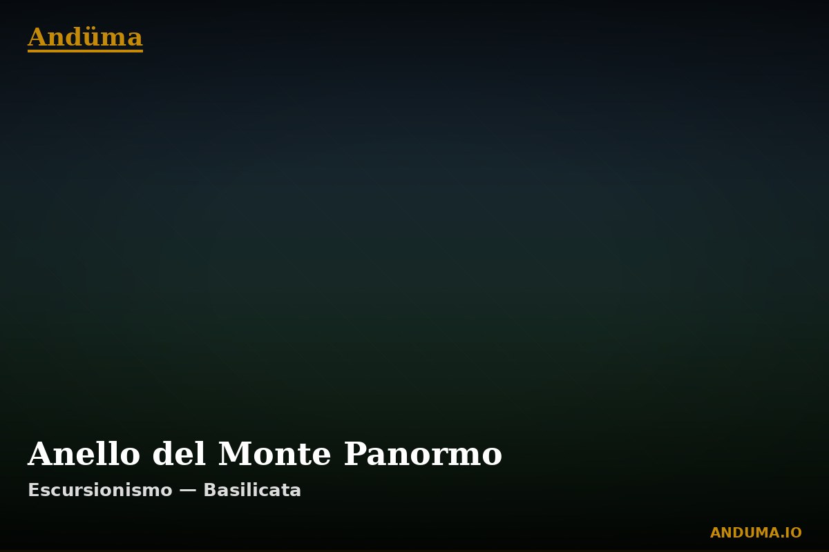 Anello del Monte Panormo — Punto di interesse , Piedmont