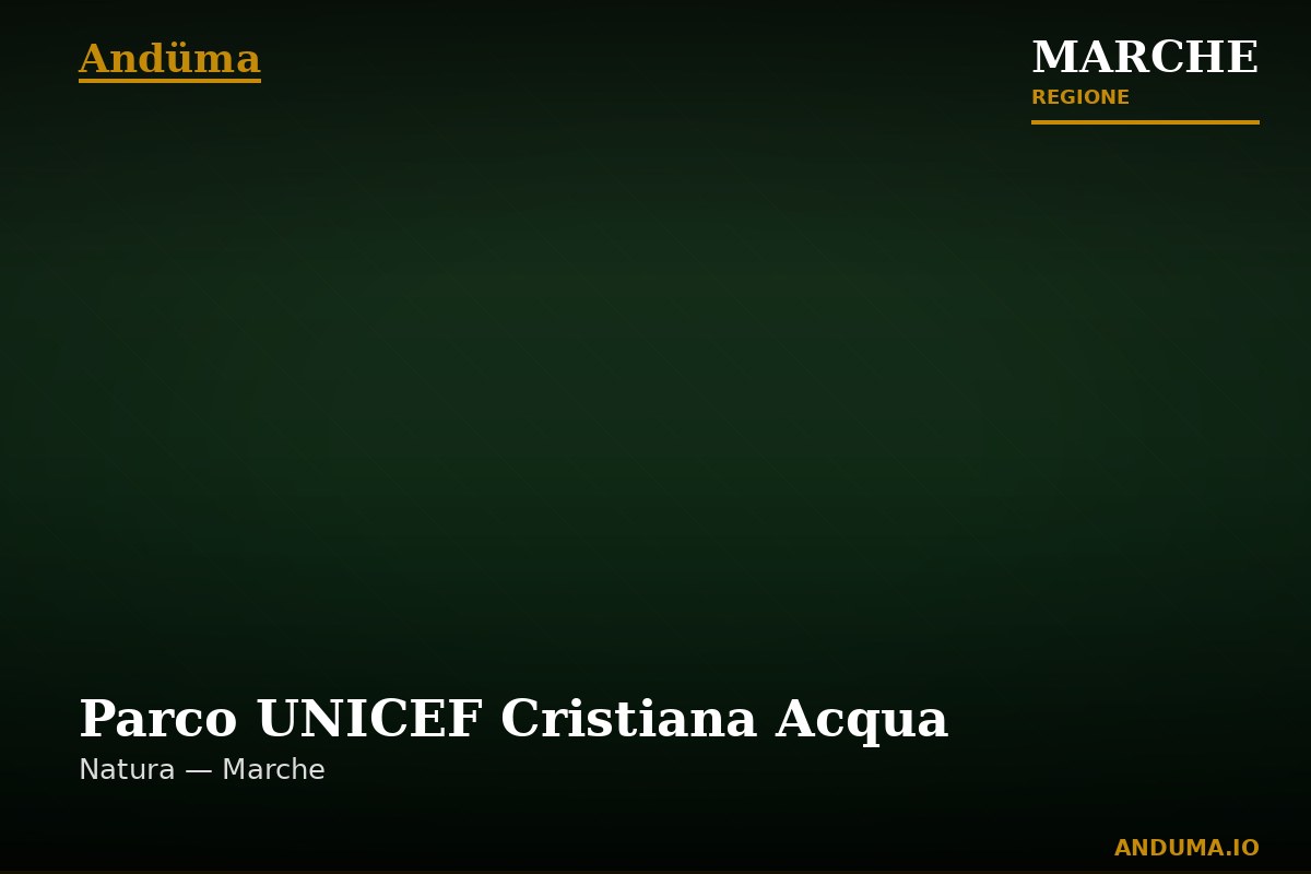 Parco UNICEF Cristiana Acqua — Punto di interesse a Ancona, Ancona
