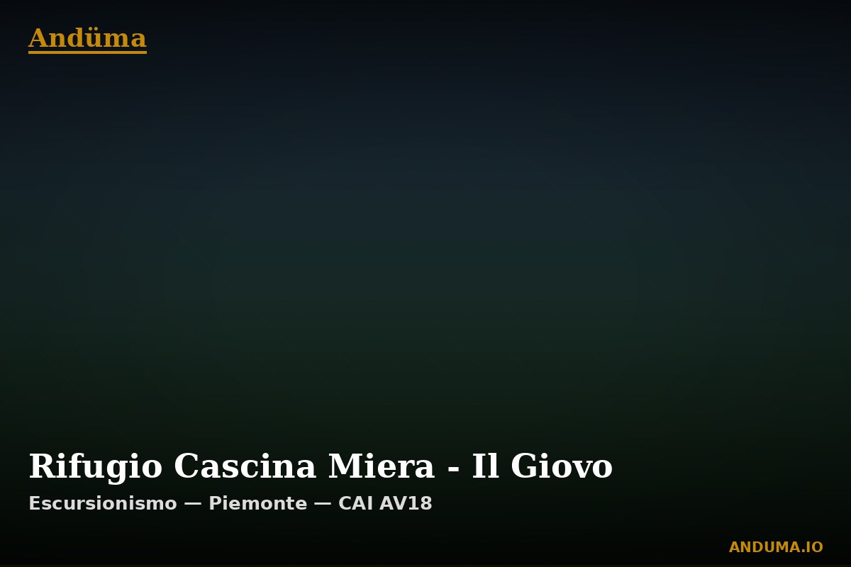 Rifugio Cascina Miera - Il Giovo — Punto di interesse , Piedmont