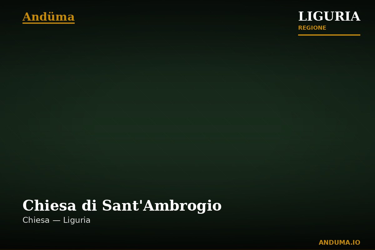Chiesa di Sant'Ambrogio — Punto di interesse a Camogli, Genova