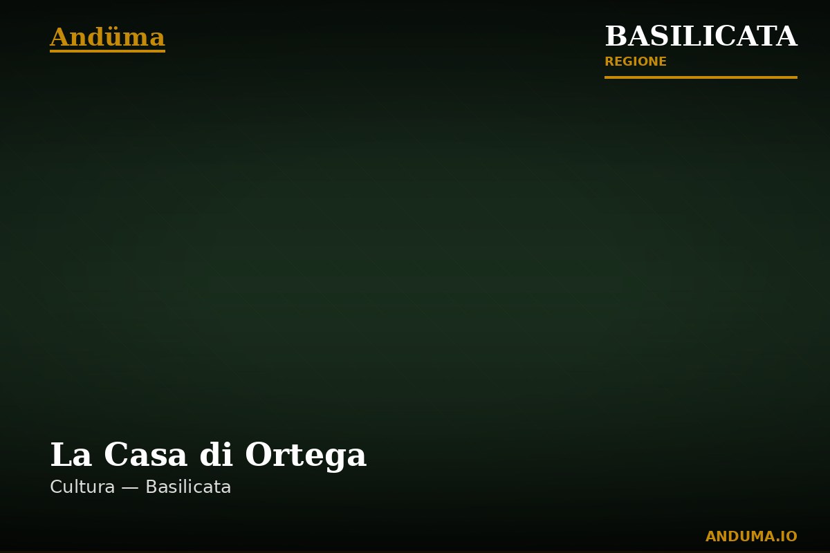La Casa di Ortega — Punto di interesse a Matera, Matera