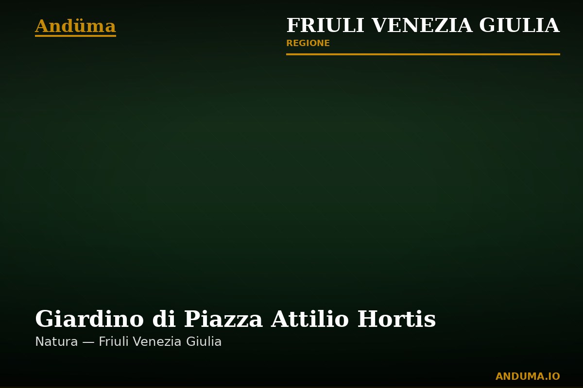 Giardino di Piazza Attilio Hortis — Punto di interesse a Trieste, Trieste