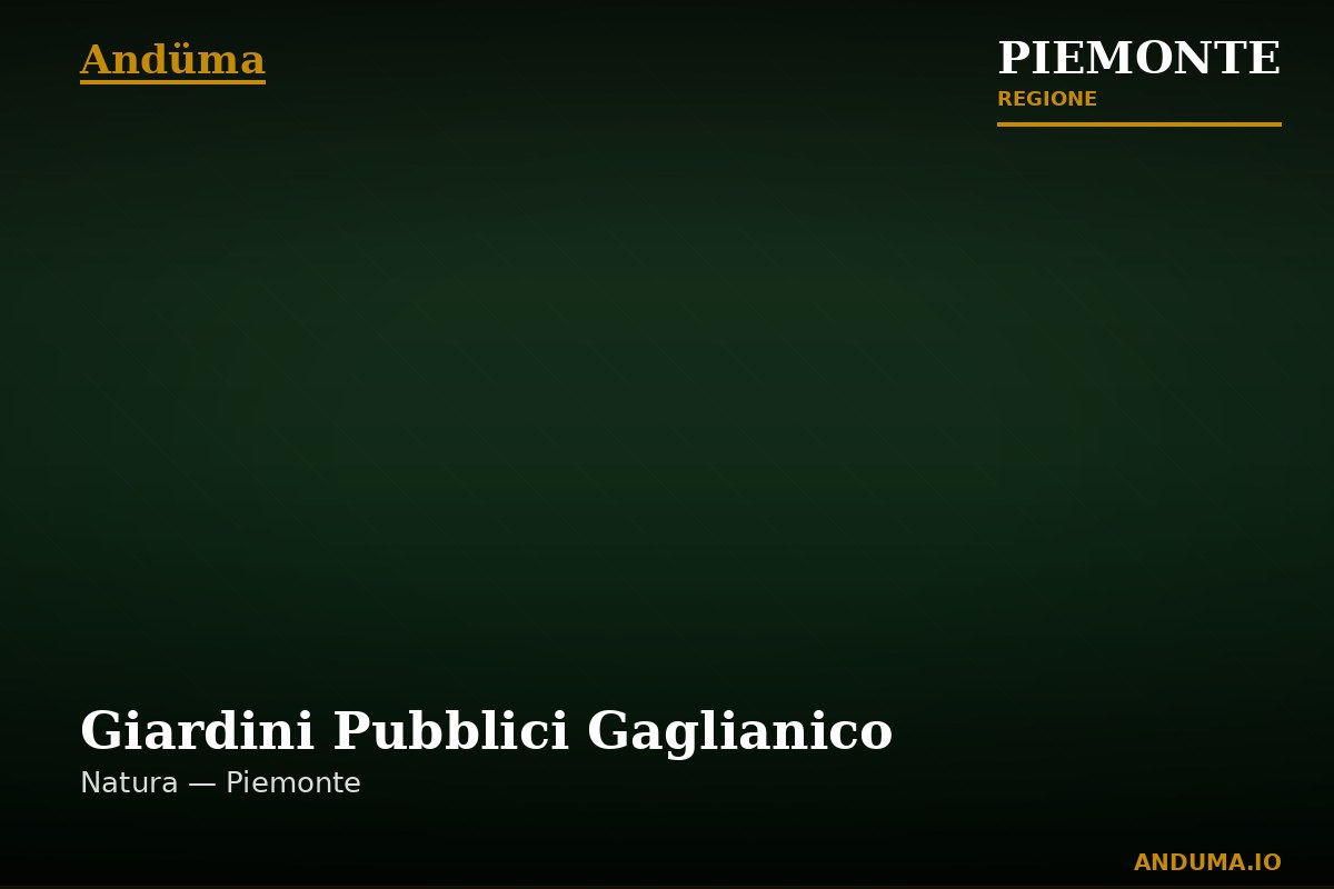 Giardini Pubblici Gaglianico