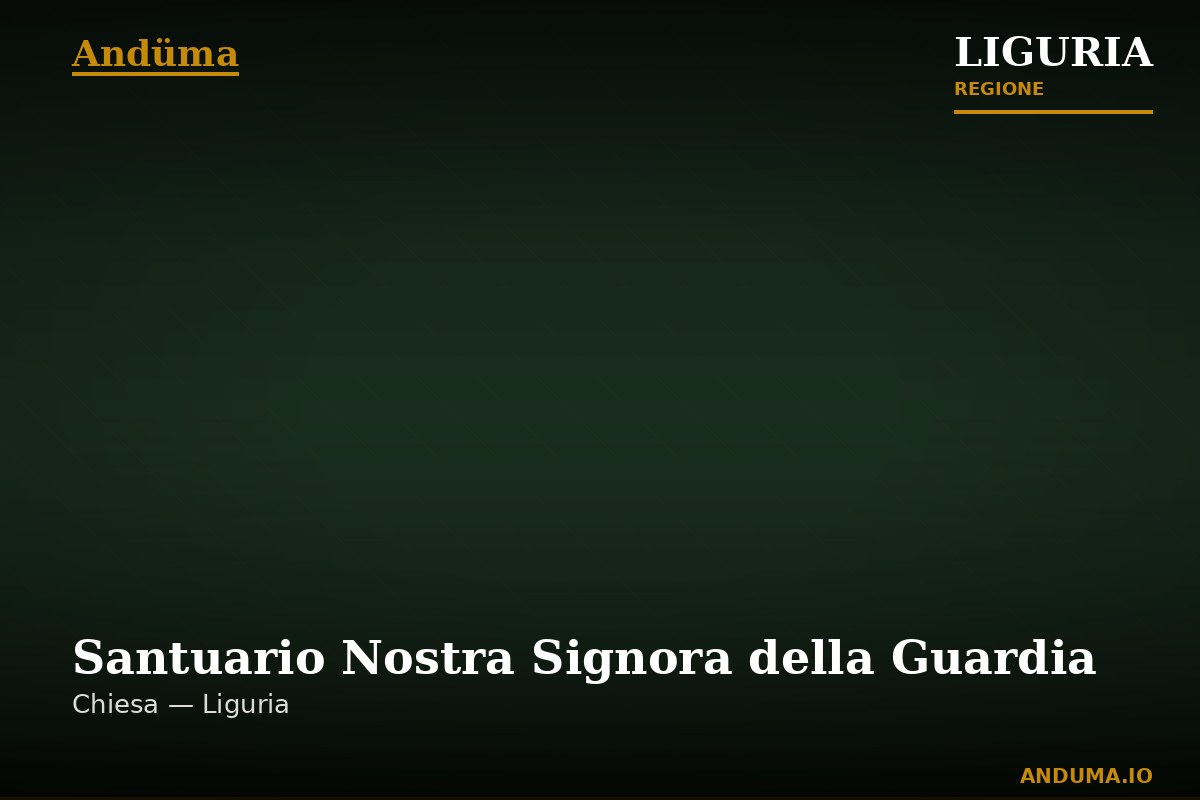 Santuario Nostra Signora della Guardia — Punto di interesse a Cinque Terre, La Spezia