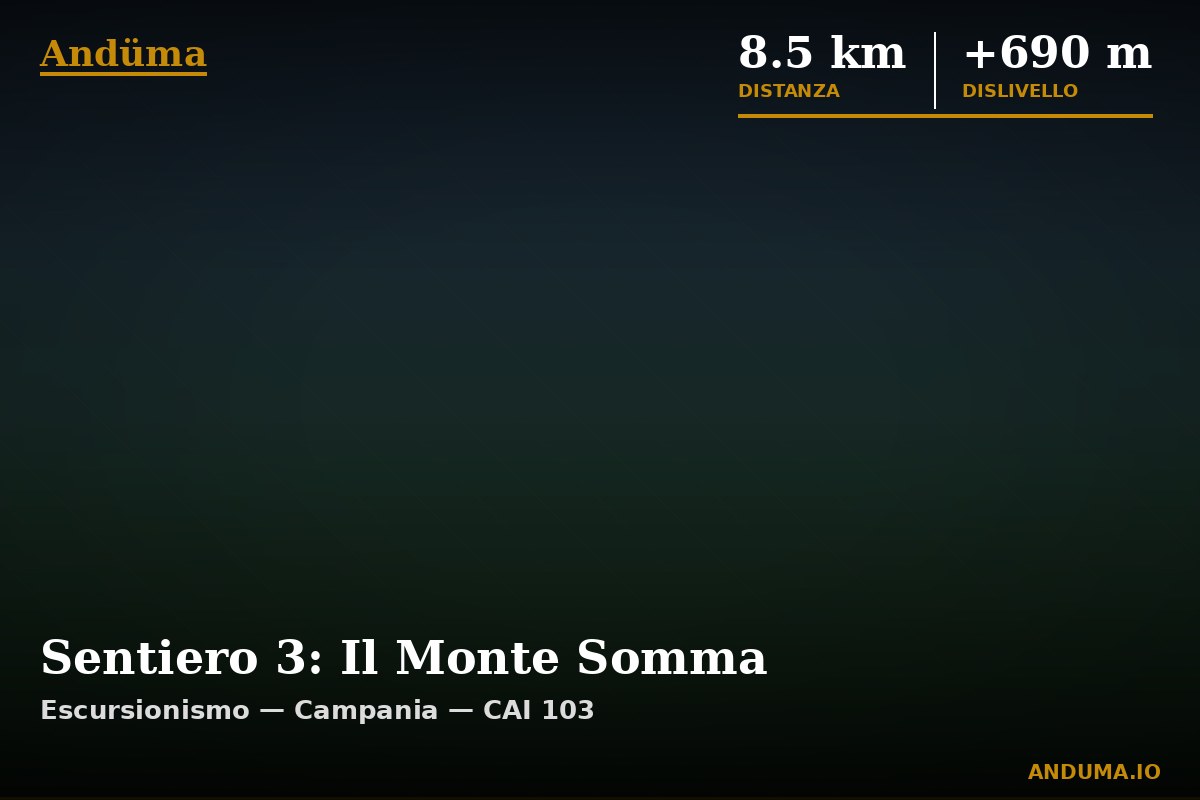 Sentiero 3: Il Monte Somma — Punto di interesse , Piedmont