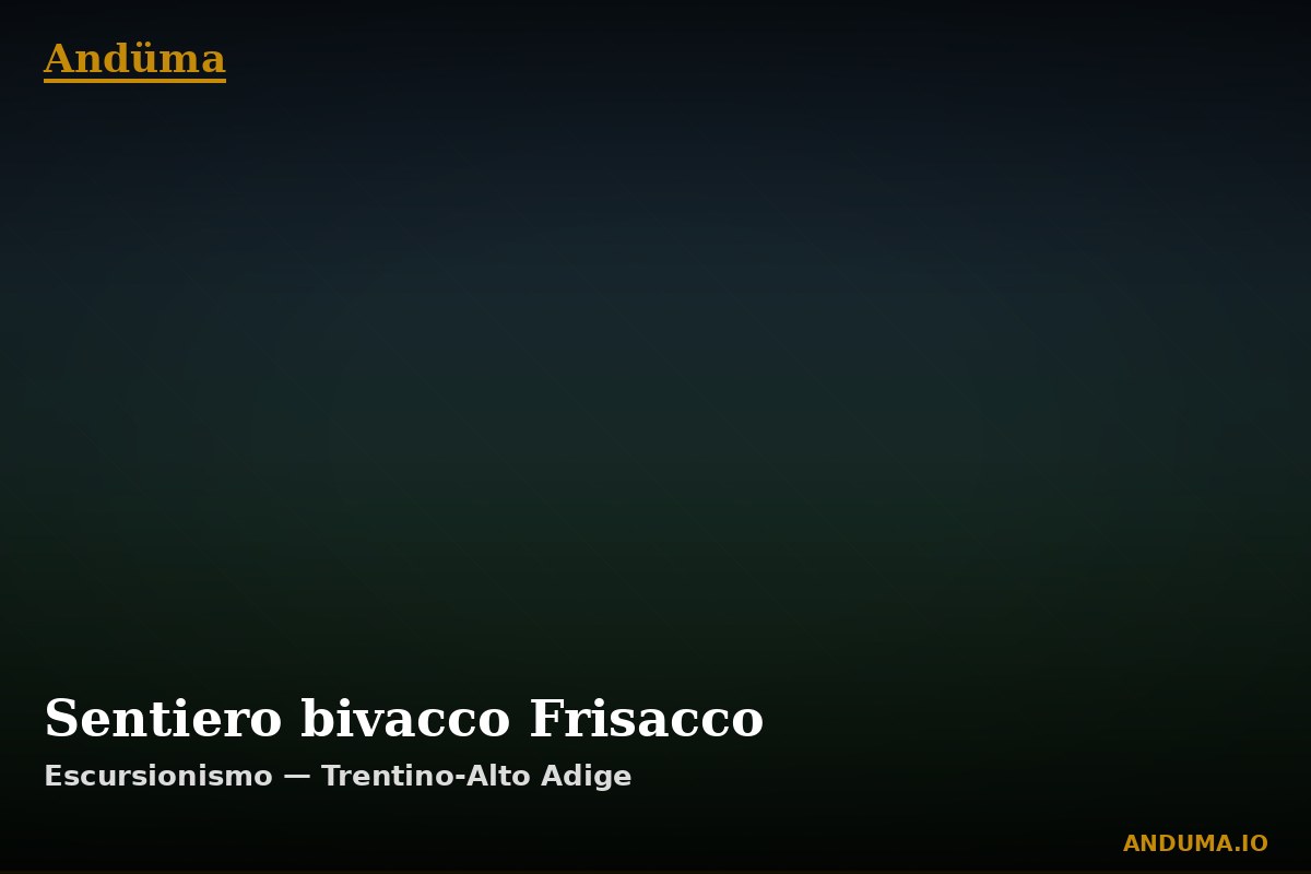 Sentiero bivacco Frisacco — Punto di interesse , Piedmont