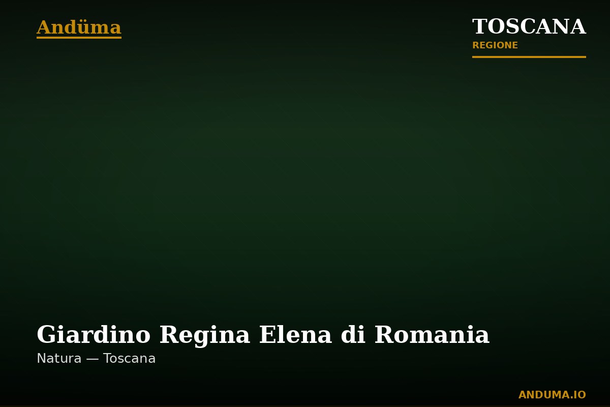 Giardino Regina Elena di Romania — Punto di interesse a Firenze, Firenze