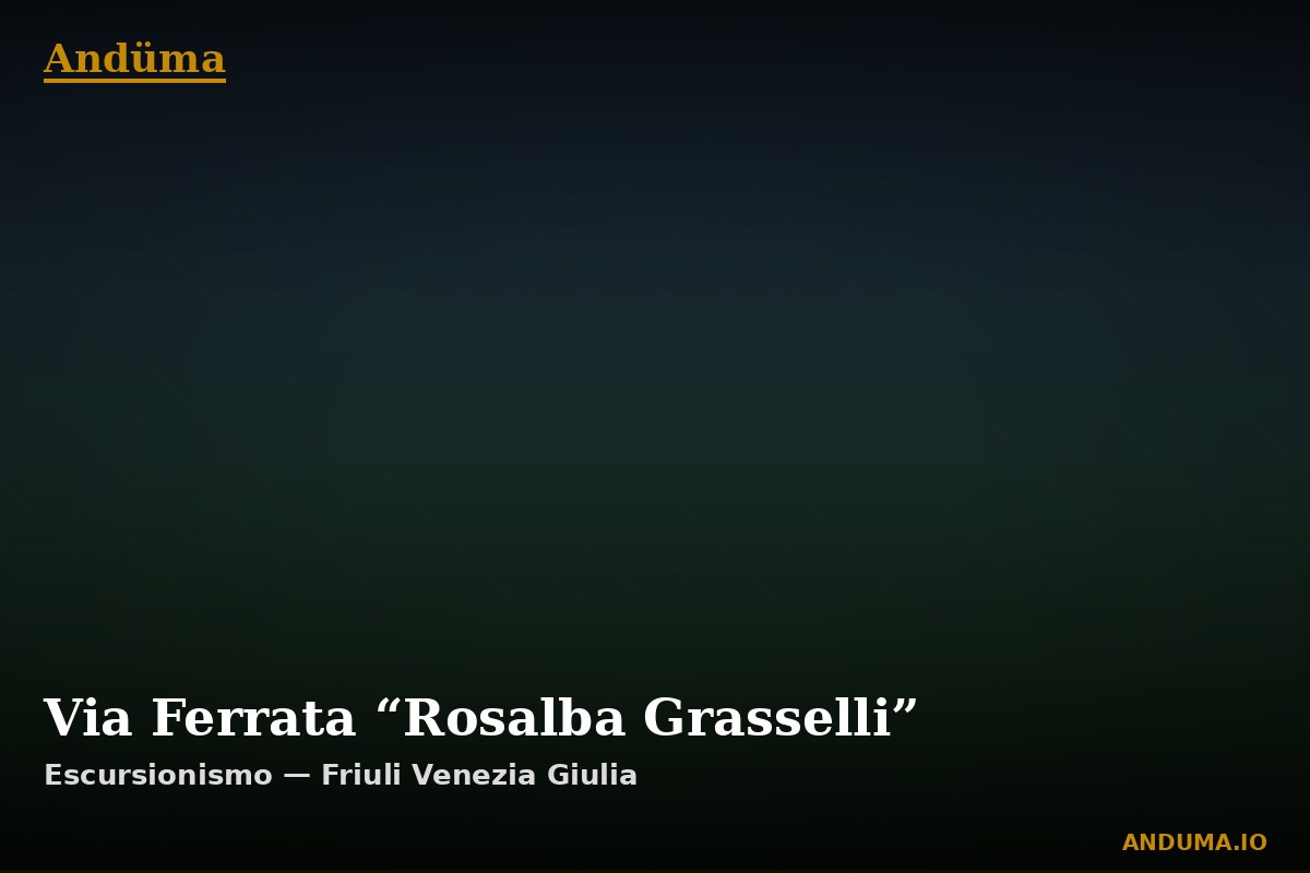 Via Ferrata “Rosalba Grasselli” — Punto di interesse , Piedmont