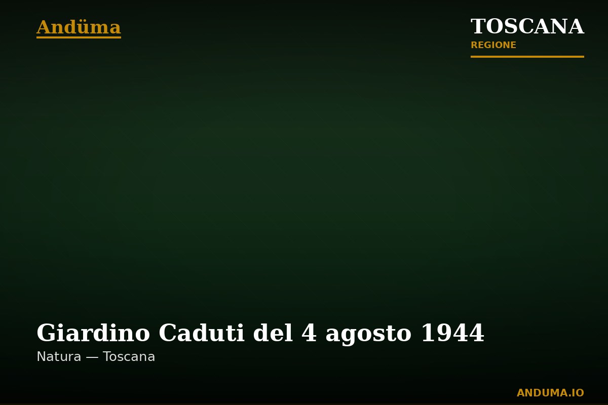 Giardino Caduti del 4 agosto 1944 — Punto di interesse a Firenze, Firenze