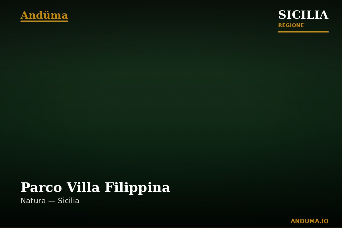 Parco Villa Filippina — Punto di interesse a Palermo, Palermo