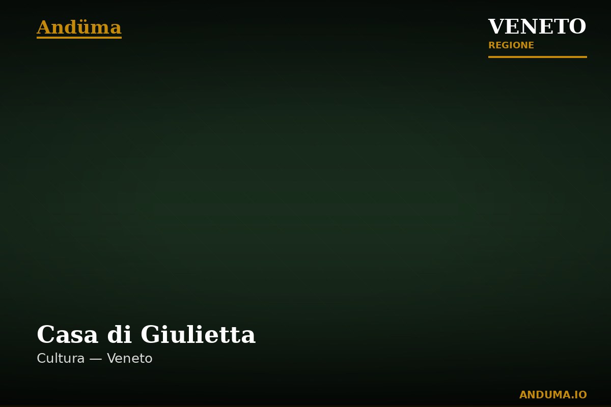 Casa di Giulietta — Punto di interesse a Verona, Verona