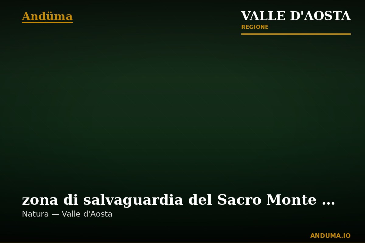 zona di salvaguardia del Sacro Monte di Belmonte — Punto di interesse , Aosta