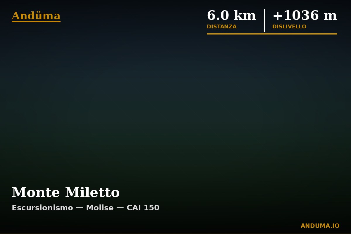 Monte Miletto — Punto di interesse , Piedmont