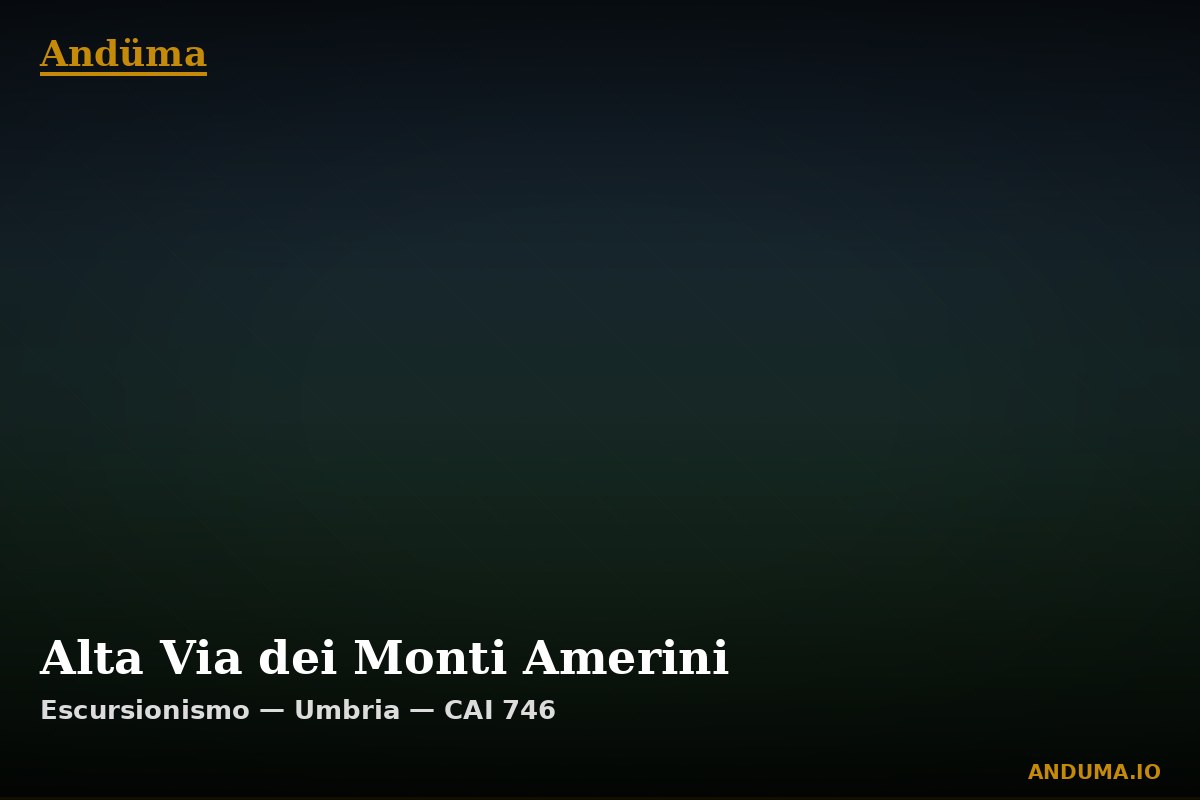 Alta Via dei Monti Amerini — Punto di interesse , Piedmont