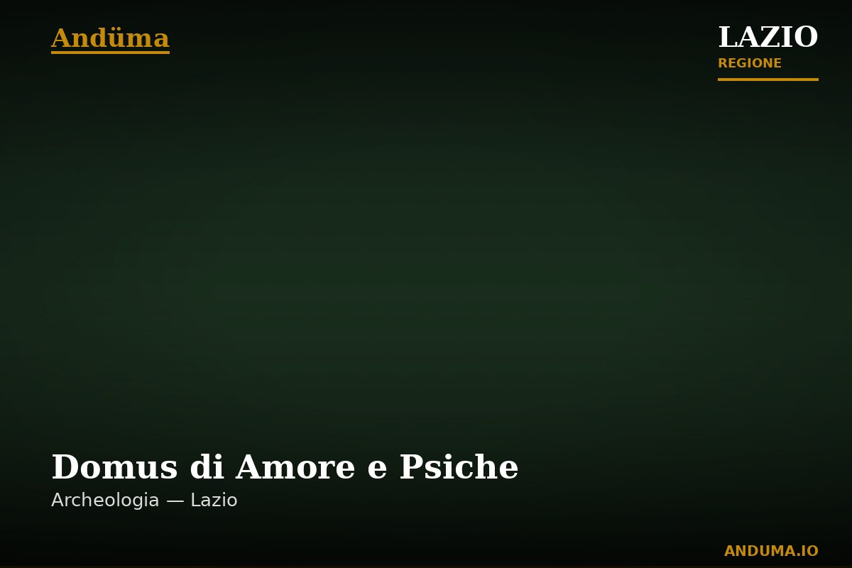 Domus di Amore e Psiche — Punto di interesse , Roma