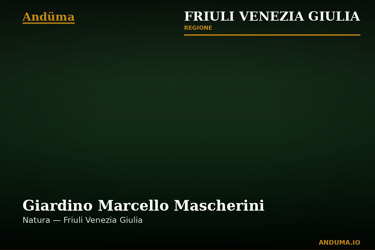 Giardino Marcello Mascherini — Punto di interesse a Trieste, Trieste
