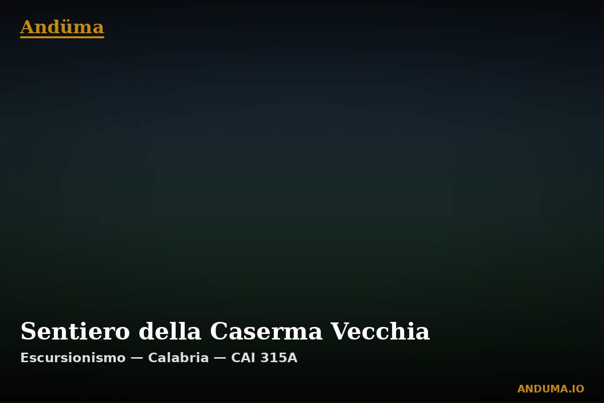 Sentiero della Caserma Vecchia — Punto di interesse , Piedmont