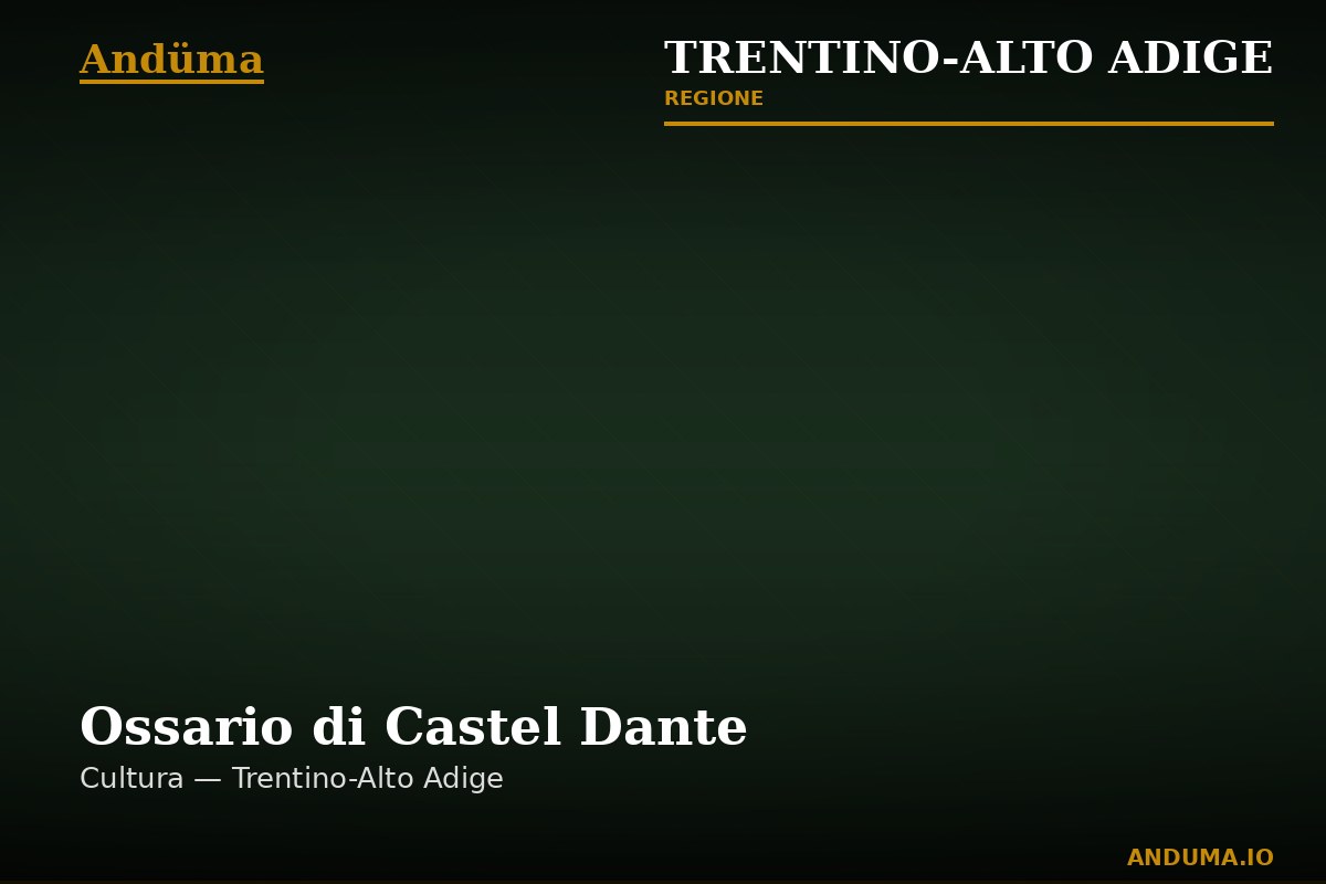 Ossario di Castel Dante — Punto di interesse a Rovereto, Trento