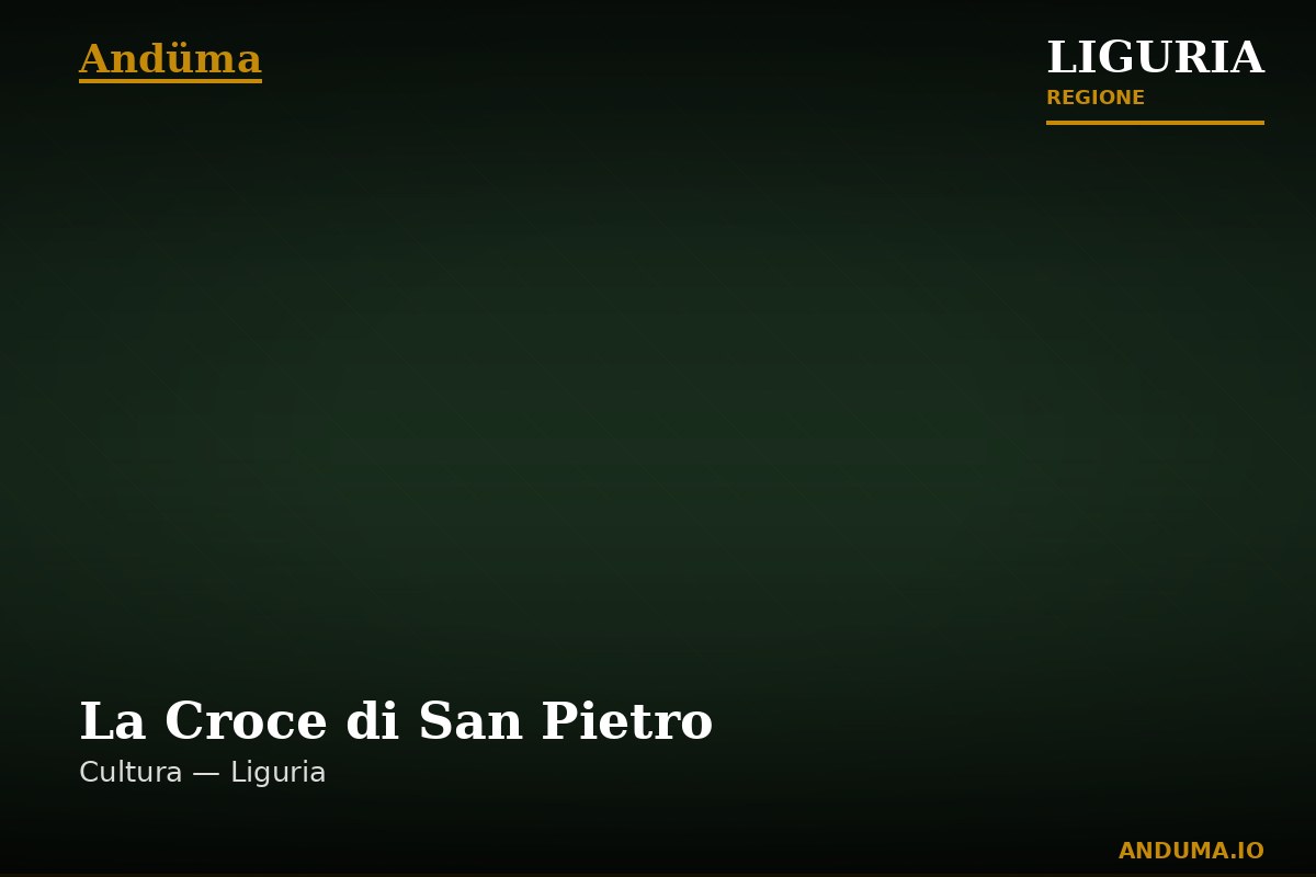 La Croce di San Pietro — Punto di interesse a Cinque Terre, La Spezia