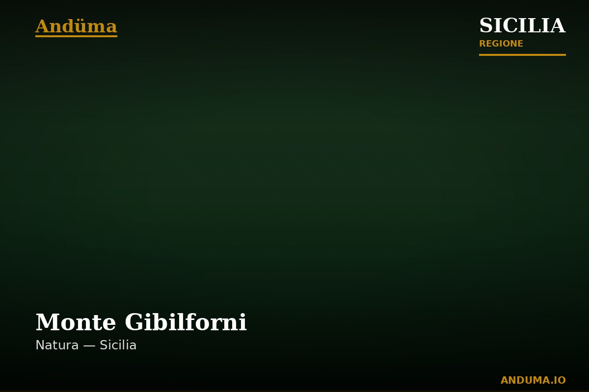 Monte Gibilforni — Punto di interesse a Palermo, Palermo