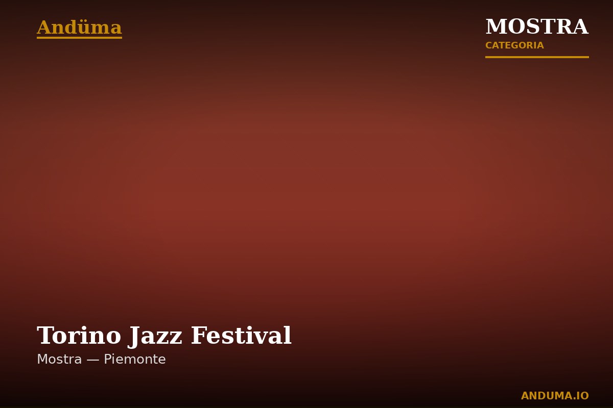 Torino Jazz Festival — Evento , Torino