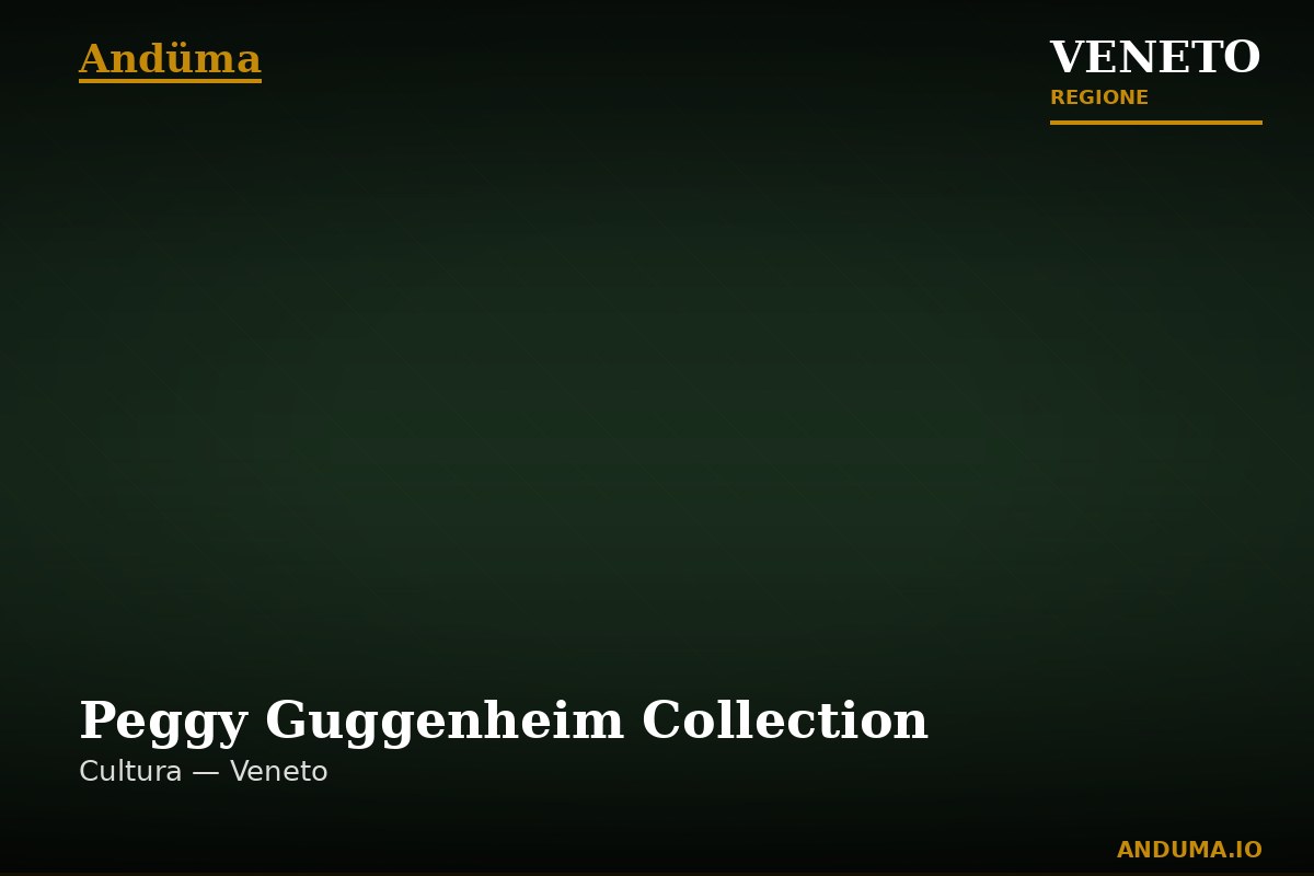 Peggy Guggenheim Collection — Punto di interesse a Venezia, Venezia