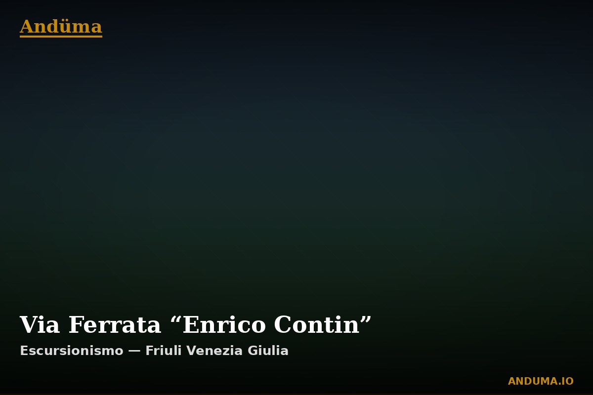 Via Ferrata “Enrico Contin” — Punto di interesse , Piedmont