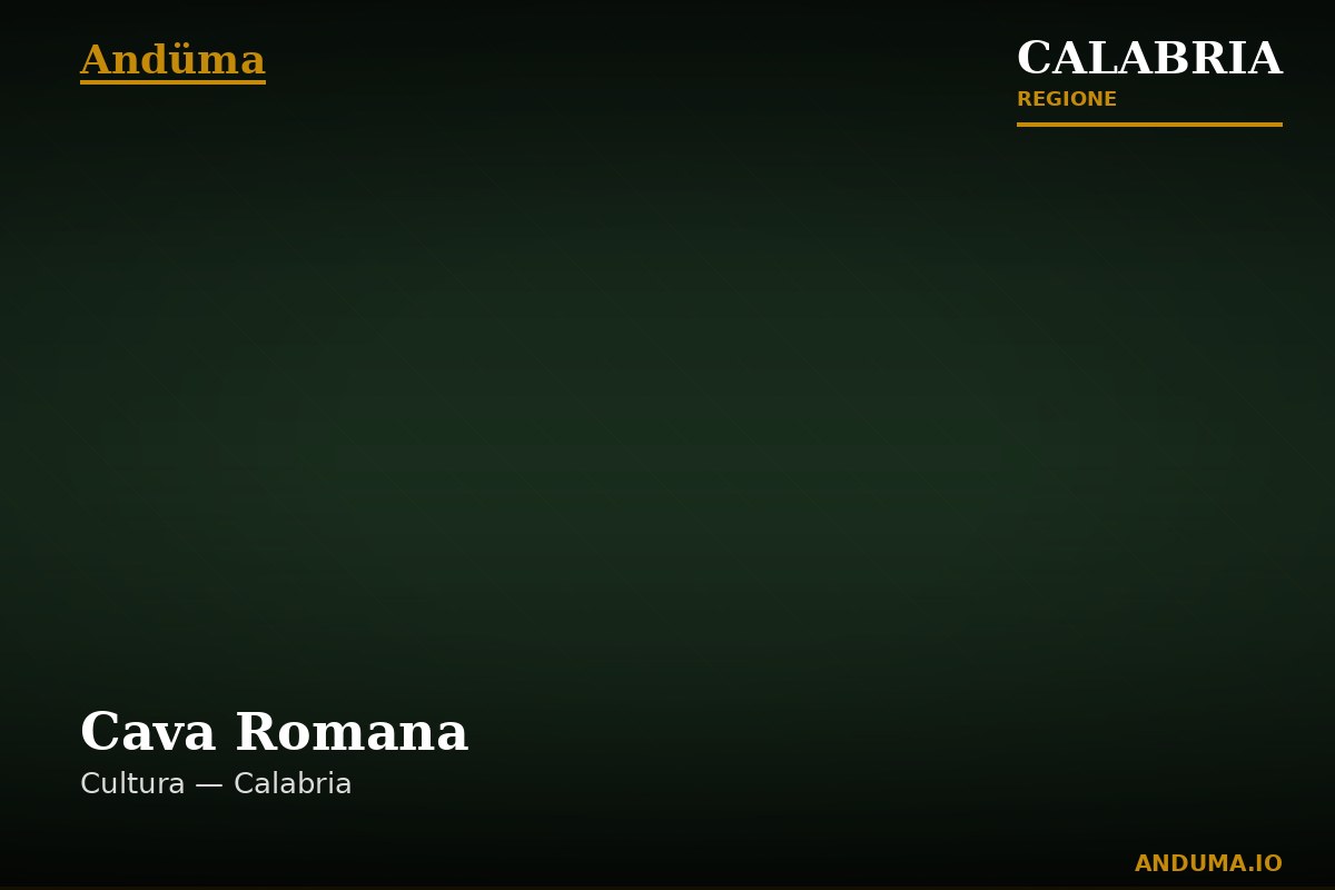 Cava Romana — Punto di interesse a Tropea, Vibo Valentia