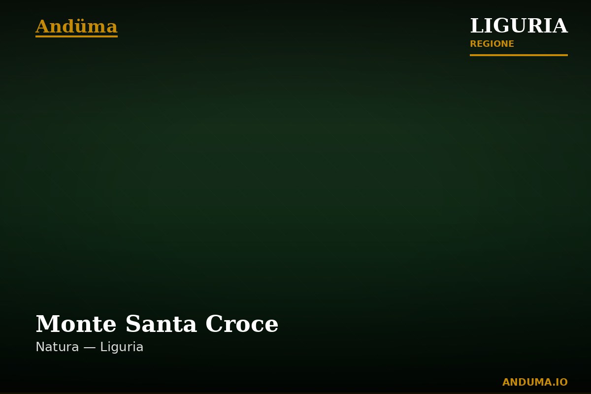 Monte Santa Croce — Punto di interesse a Cinque Terre, La Spezia
