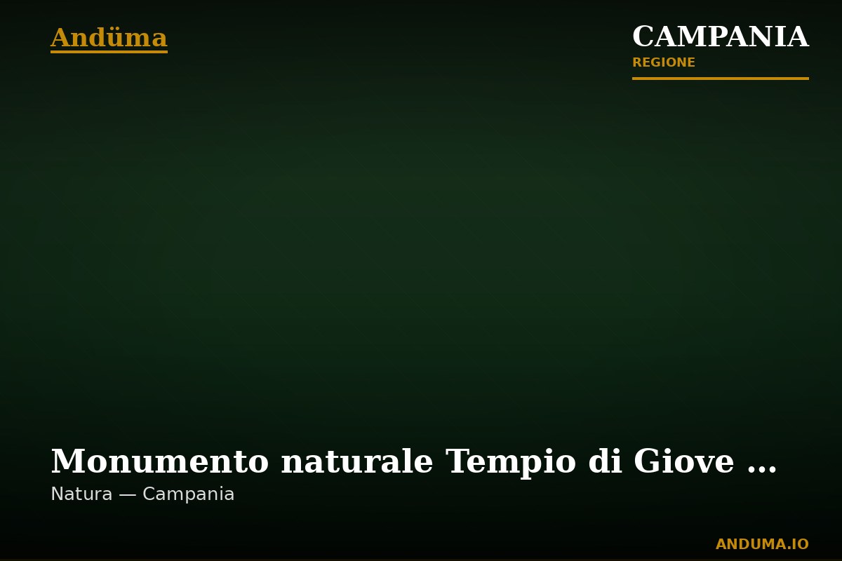 Monumento naturale Tempio di Giove Anxur — Punto di interesse , Napoli