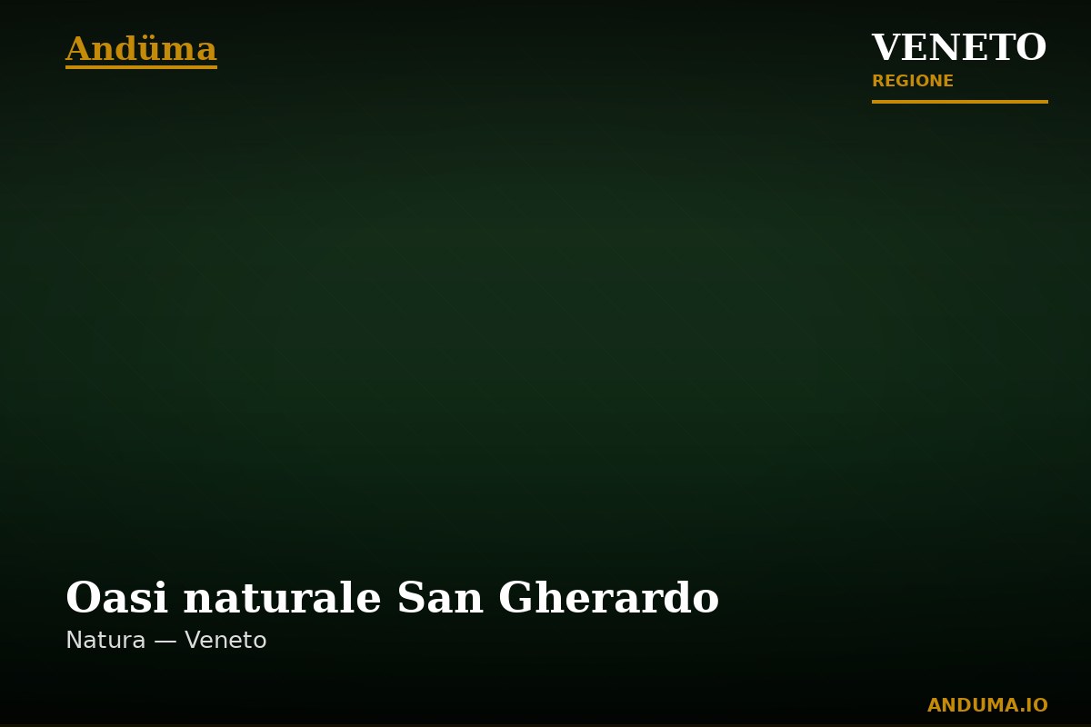 Oasi naturale San Gherardo — Punto di interesse , Venezia