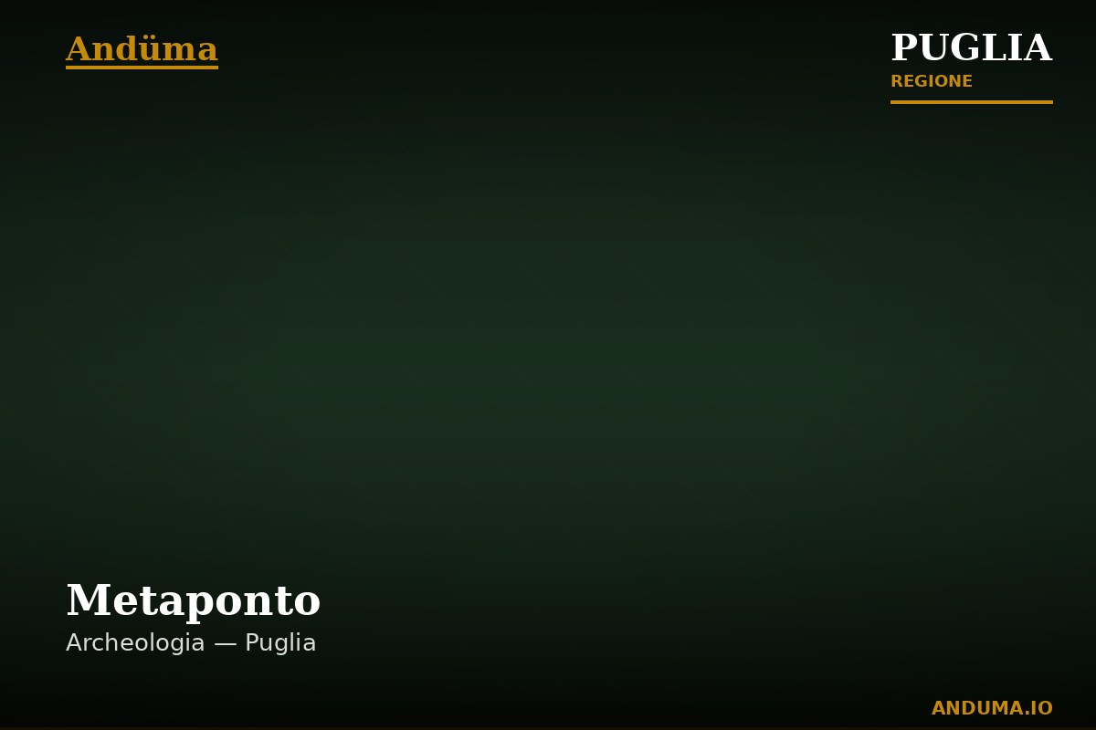 Metaponto — Punto di interesse , Bari