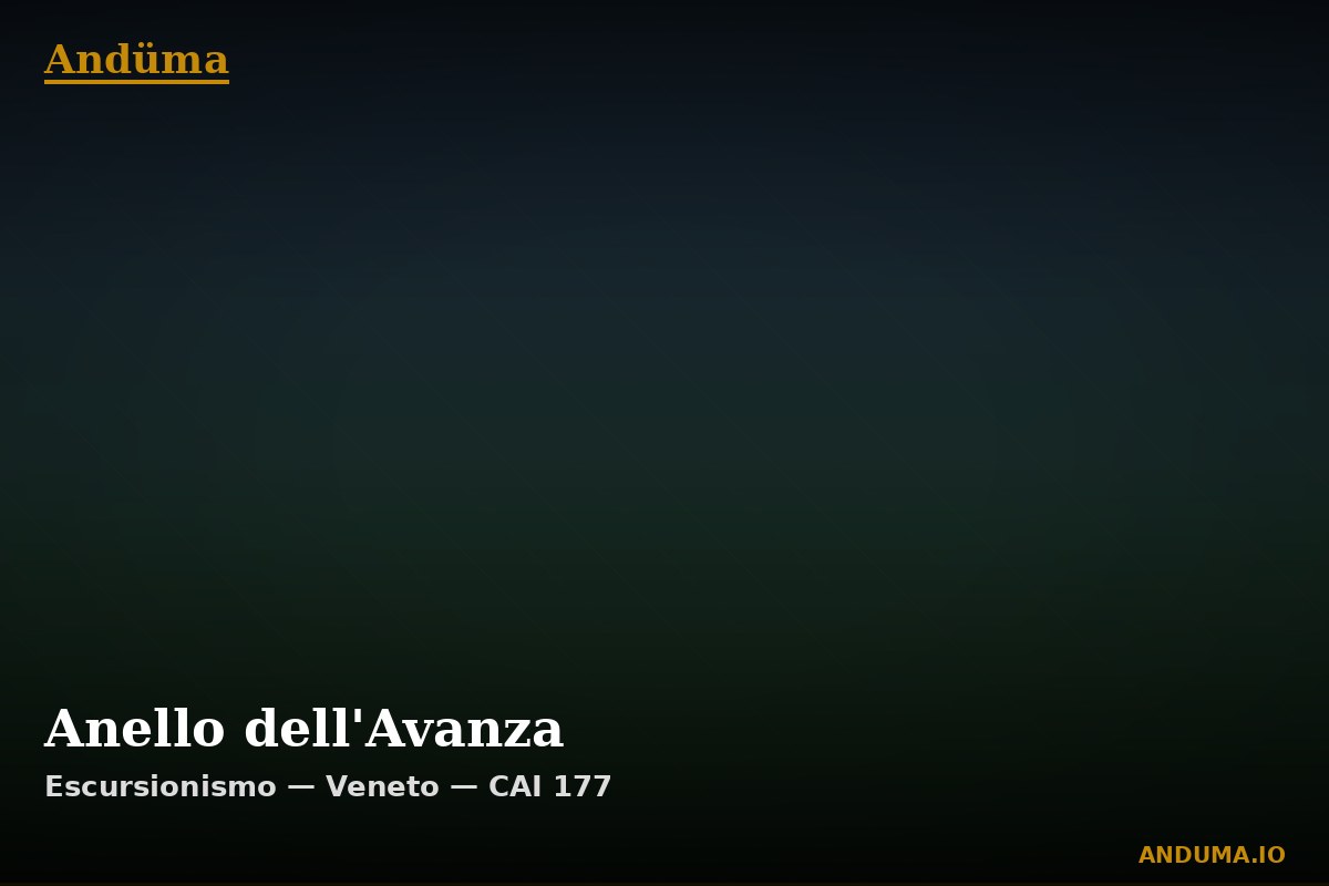 Anello dell'Avanza — Punto di interesse , Piedmont