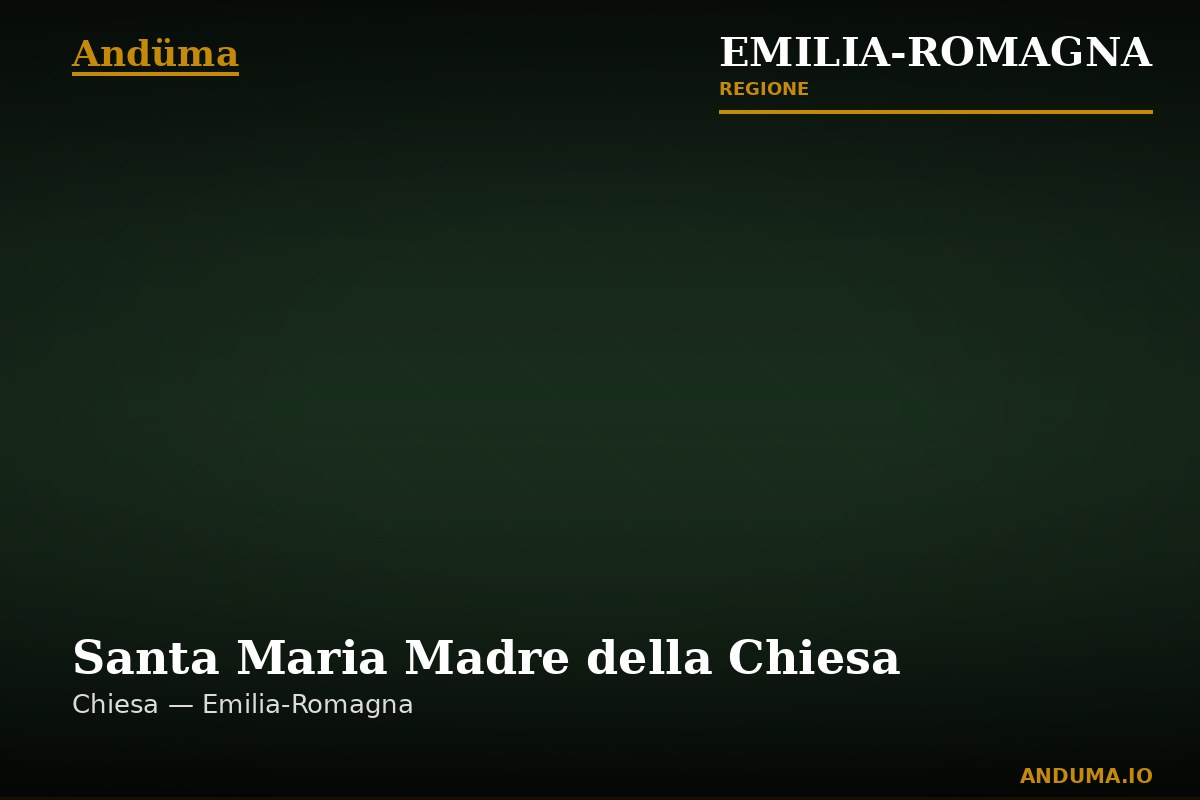 Santa Maria Madre della Chiesa — Punto di interesse a Bologna, Bologna