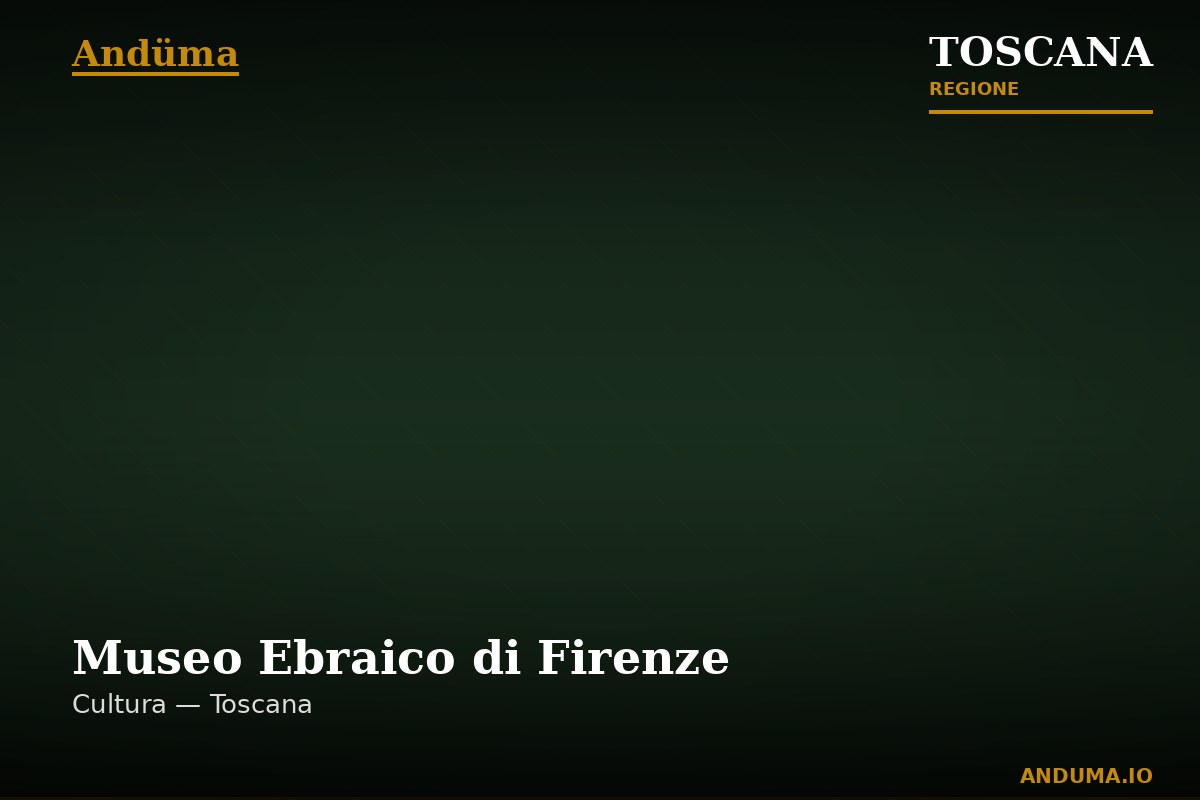 Museo Ebraico di Firenze — Punto di interesse a Firenze, Firenze