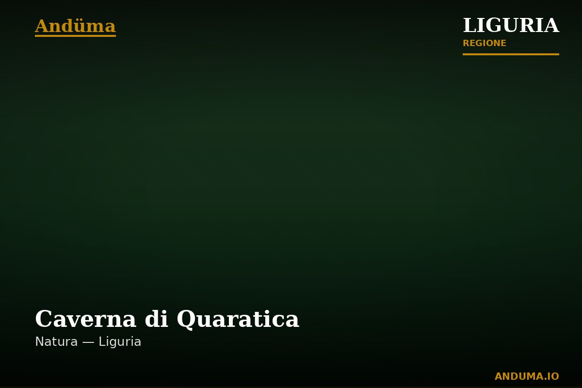 Caverna di Quaratica — Punto di interesse a Cinque Terre, La Spezia