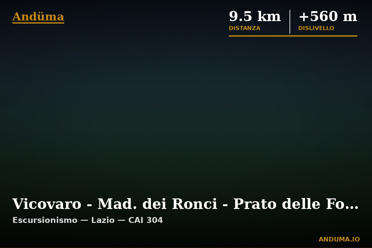 Vicovaro - Mad. dei Ronci - Prato delle Forme — Punto di interesse , Piedmont