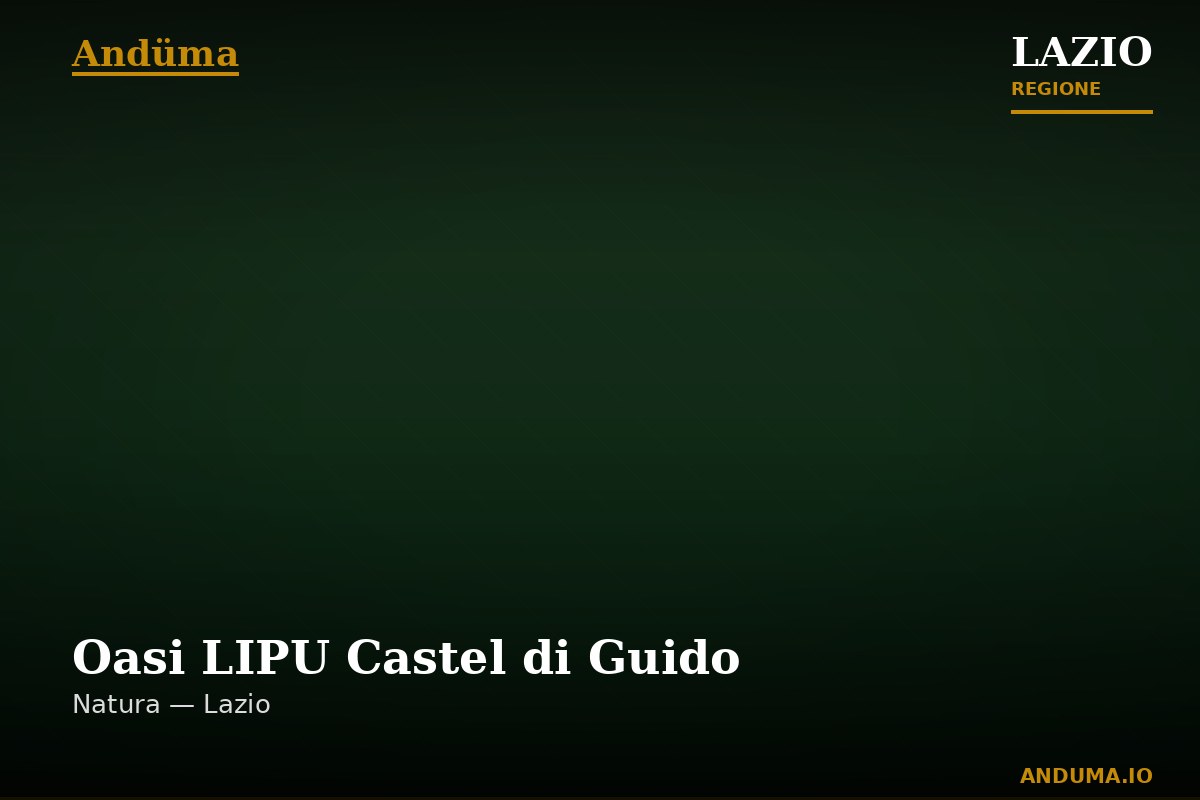Oasi LIPU Castel di Guido — Punto di interesse , Roma