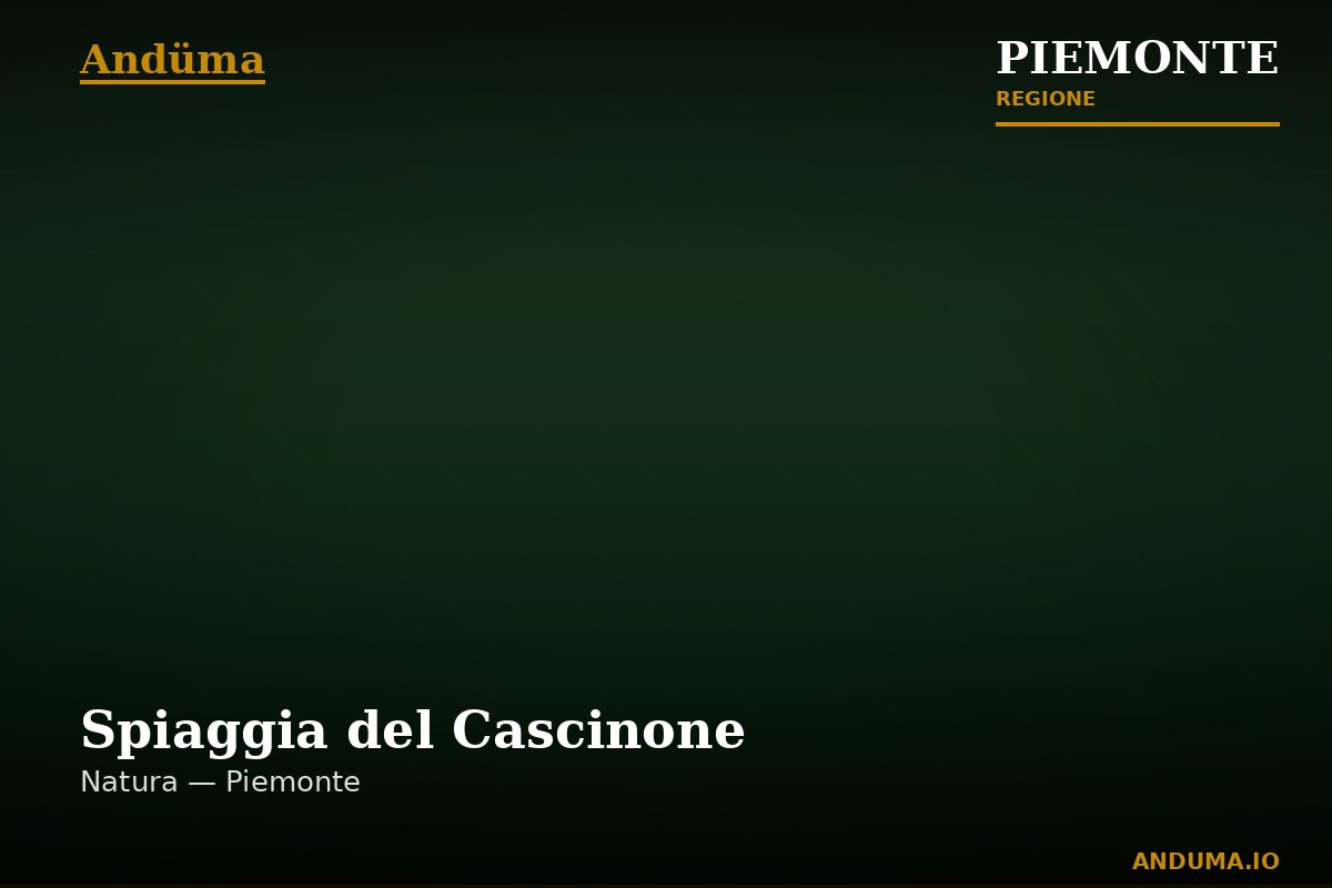 Spiaggia del Cascinone