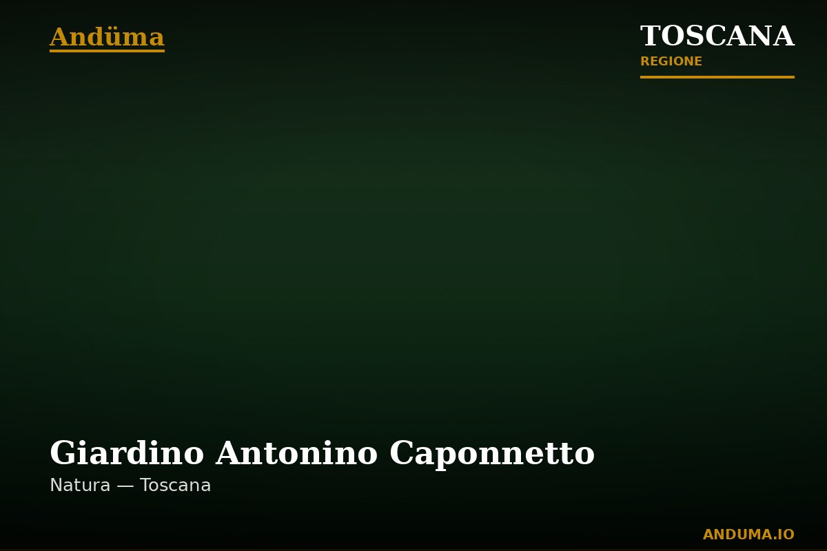 Giardino Antonino Caponnetto — Punto di interesse a Firenze, Firenze
