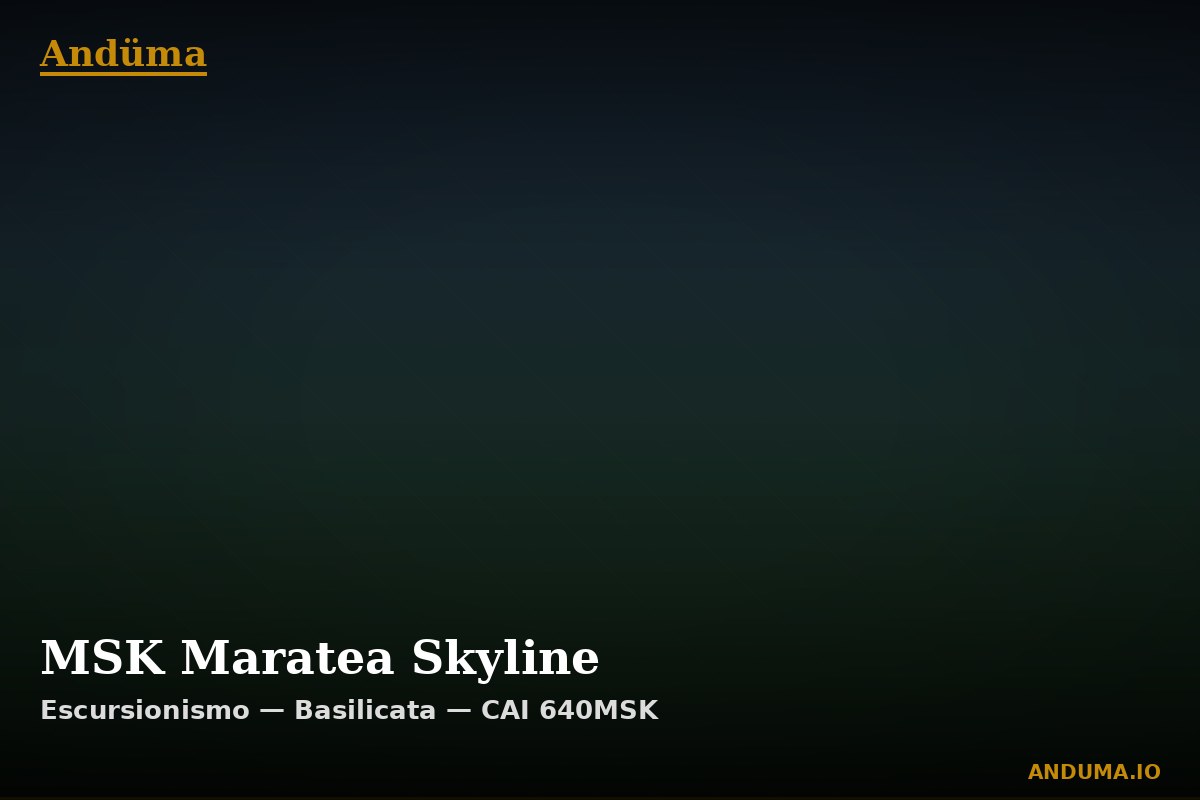 MSK Maratea Skyline — Punto di interesse , Piedmont