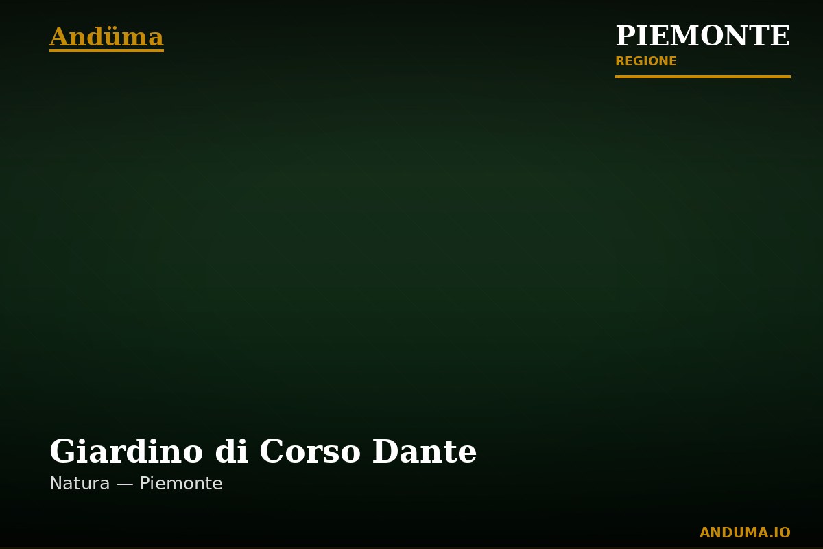 Giardino di Corso Dante