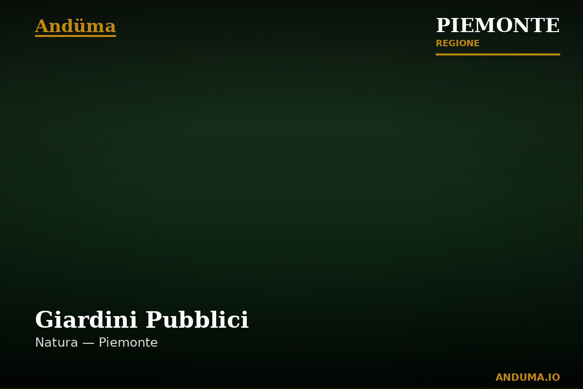 Giardini Pubblici — Punto di interesse a Canavese Hills, Torino