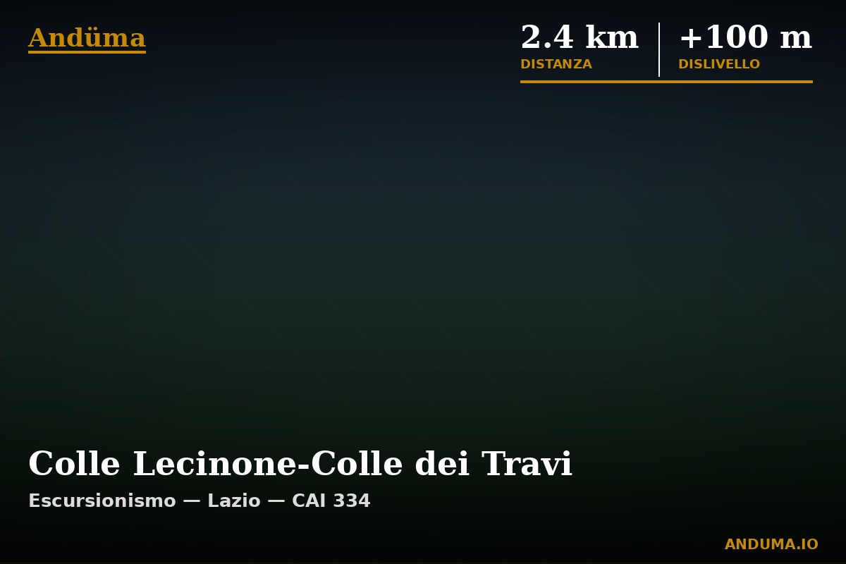 Colle Lecinone-Colle dei Travi — Punto di interesse , Piedmont