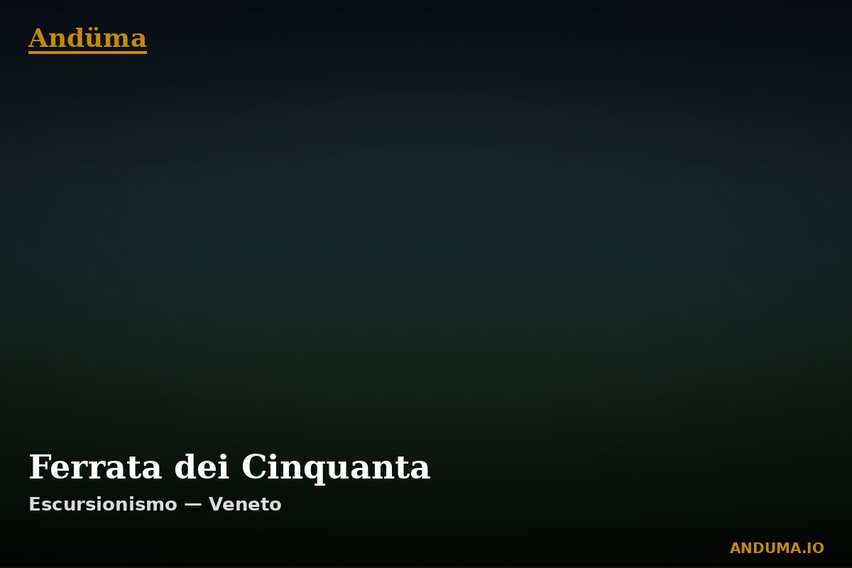 Ferrata dei Cinquanta — Punto di interesse , Piedmont