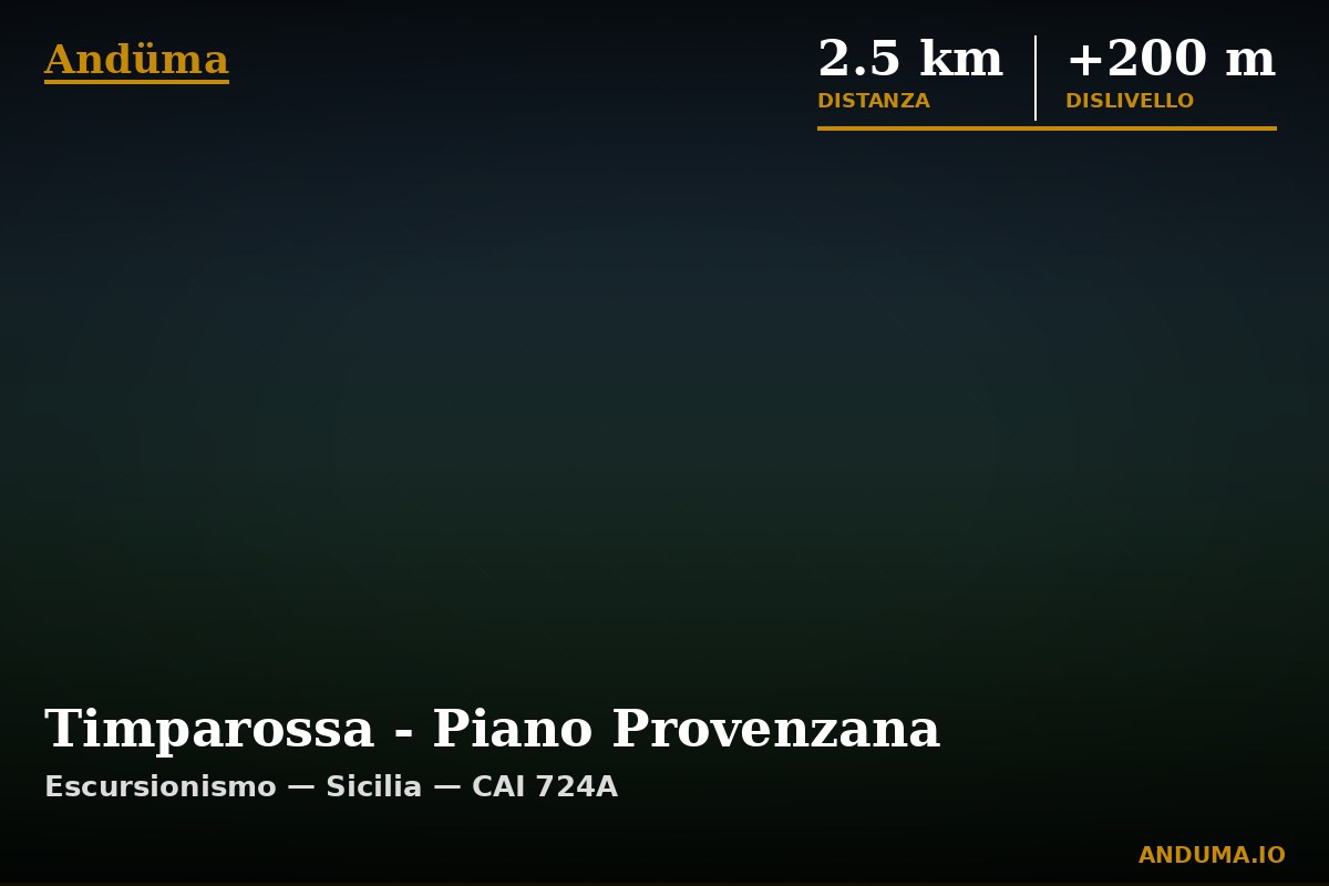 Timparossa - Piano Provenzana — Punto di interesse , Piedmont