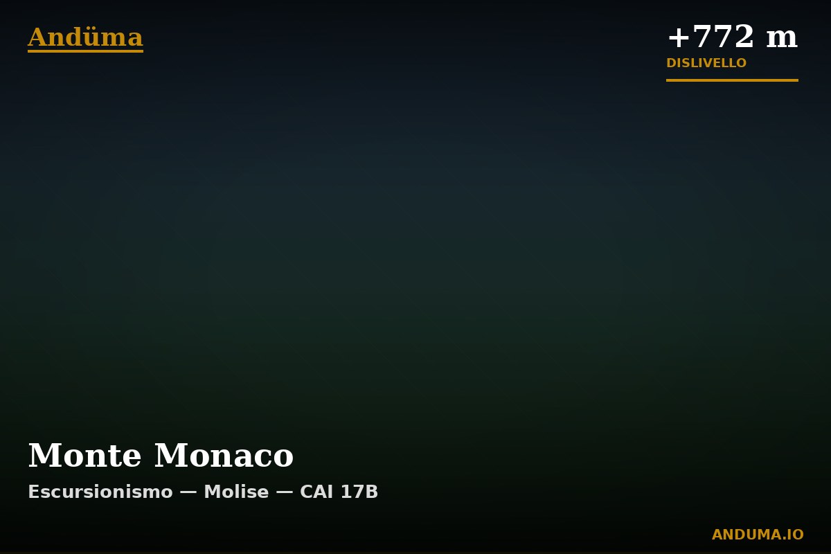 Monte Monaco — Punto di interesse , Piedmont