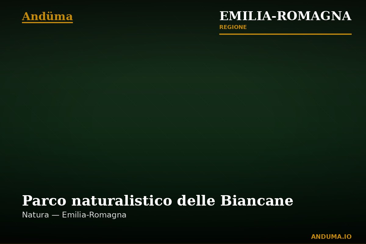 Parco naturalistico delle Biancane — Punto di interesse , Bologna