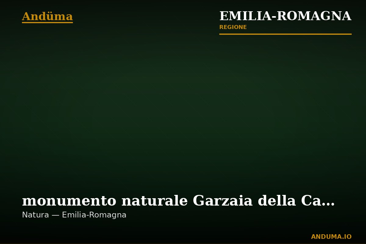 monumento naturale Garzaia della Cascina Notizia — Punto di interesse , Bologna