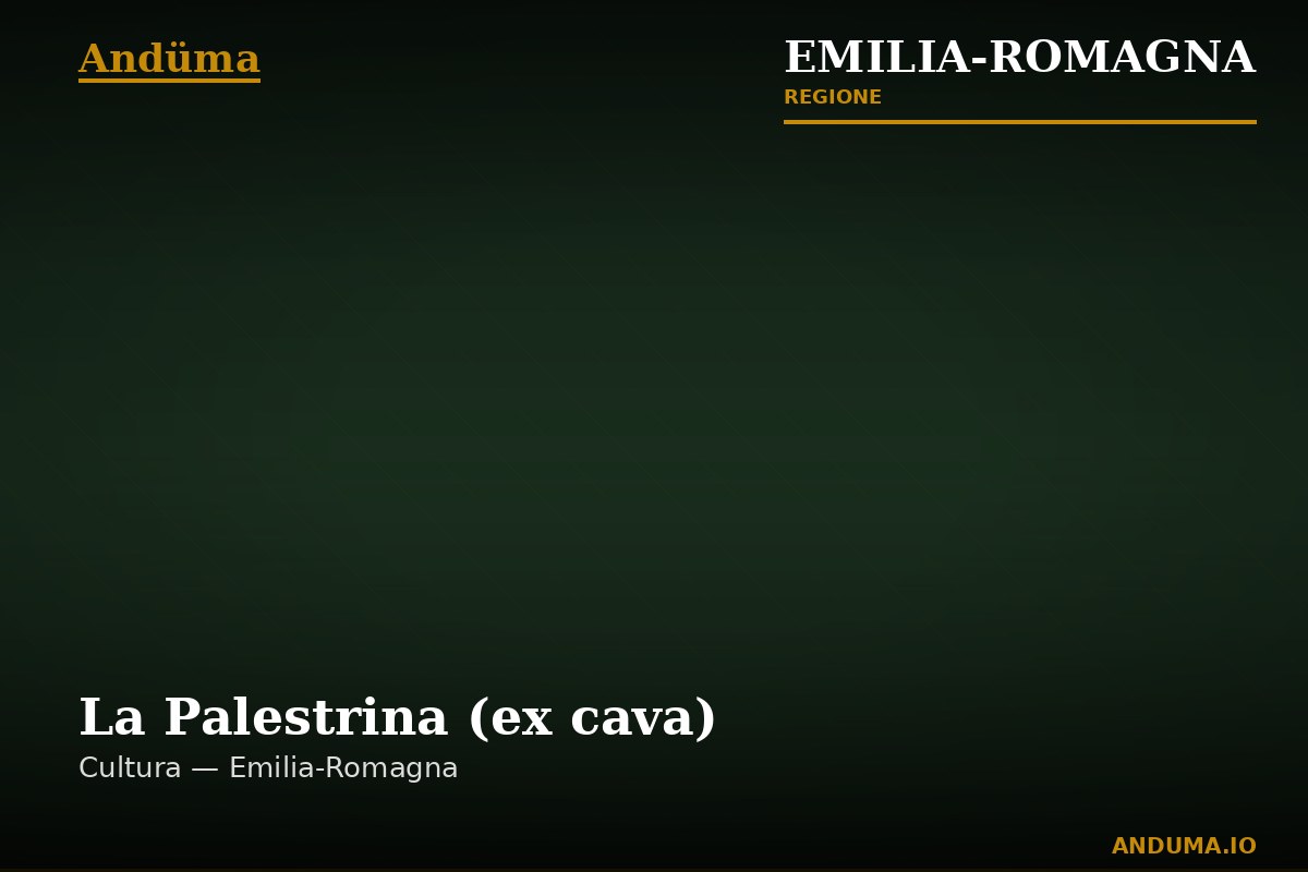 La Palestrina (ex cava) — Punto di interesse a Bologna, Bologna